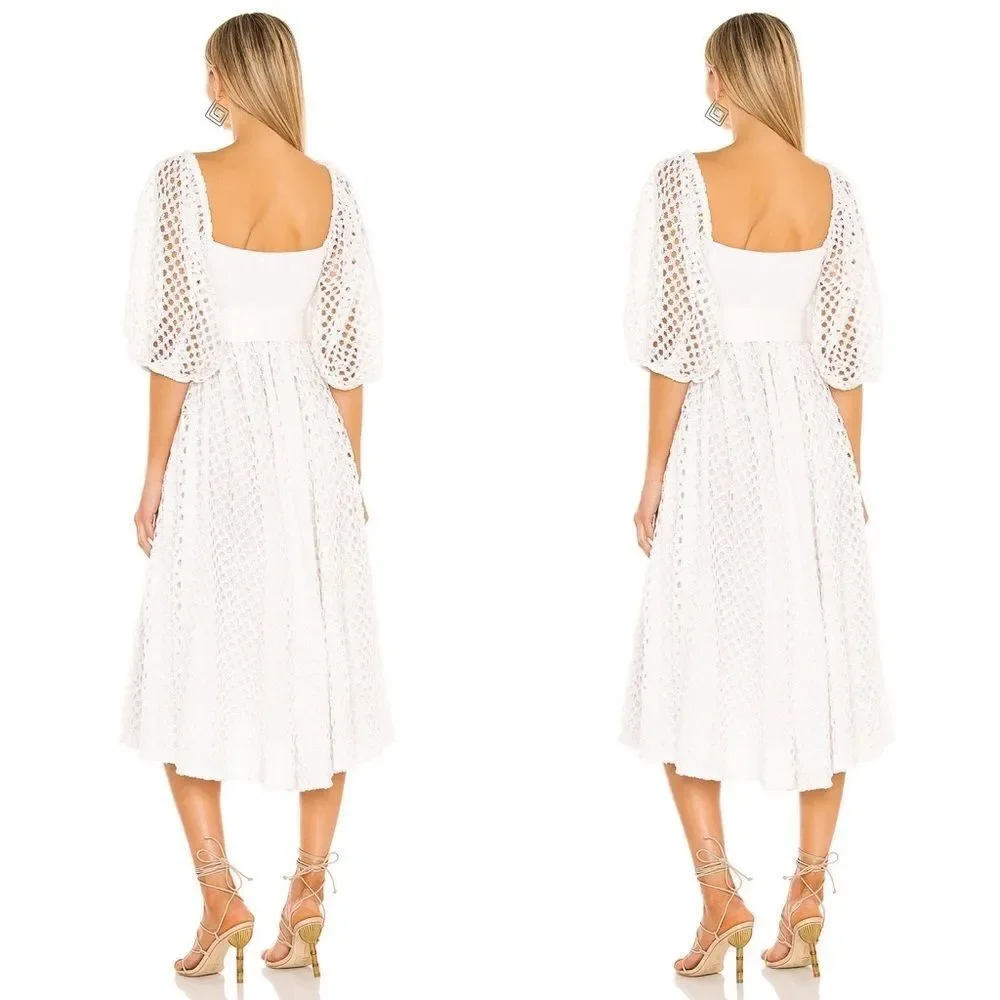 Place Nationale Azuretti Dress in Ivory